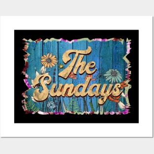 Vintage Sundays Name Flowers Limited Edition Classic Styles Posters and Art